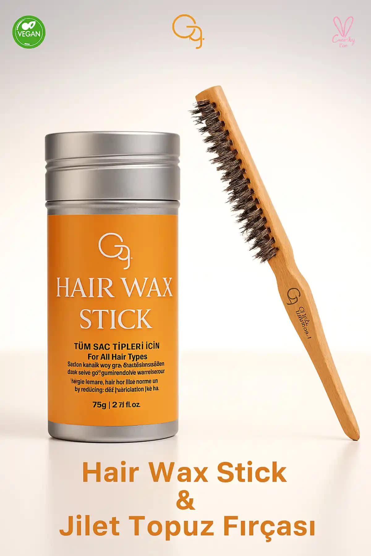 G.G. Glam & Glamorous Saç Wax Stick: Yüksek Tutuculuk ve Doğal Görünüm Sağlayan Pratik Çözüm