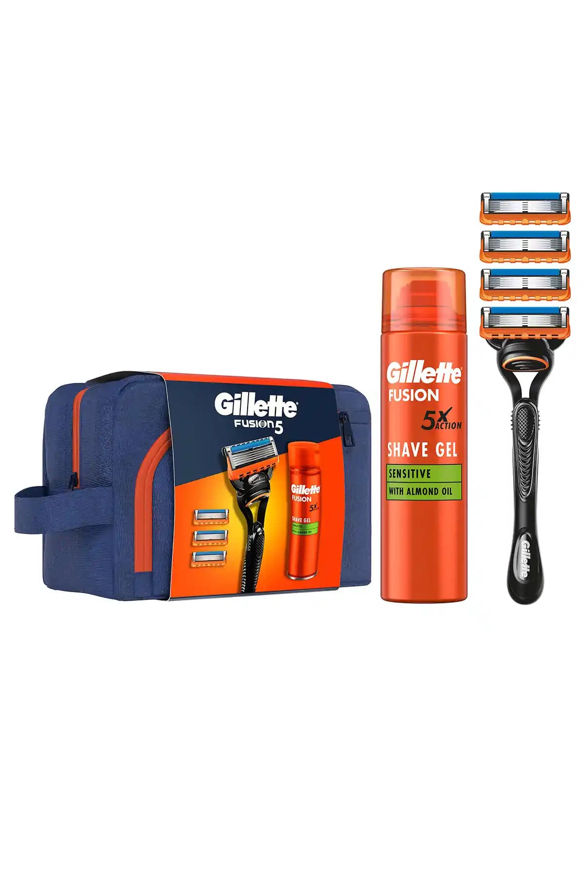 Gillette Fusion H+4 ve Fusion Jel ile Konforlu ve Pratik Tıraş Deneyimi