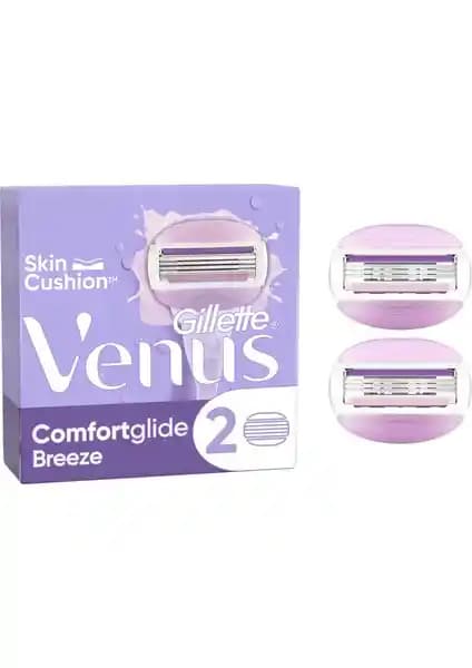 Gillette Venus Comfortglide Breeze Kadınlar İçin Konforlu ve Pratik Tıraş Makinesi