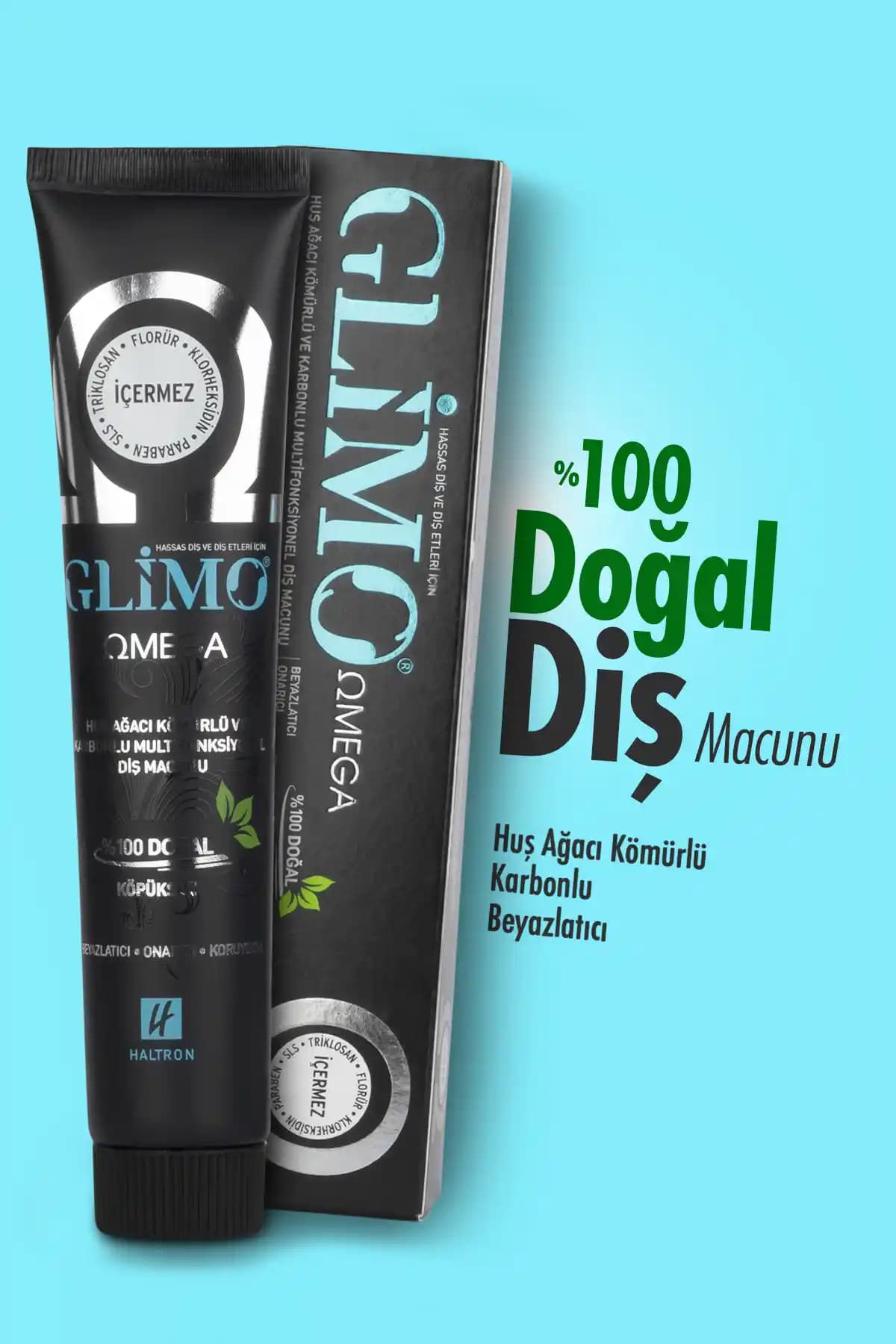 Glimo Omega %100 Doğal Beyazlatıcı Diş Macunu Türkiye Menşei ve Faydaları