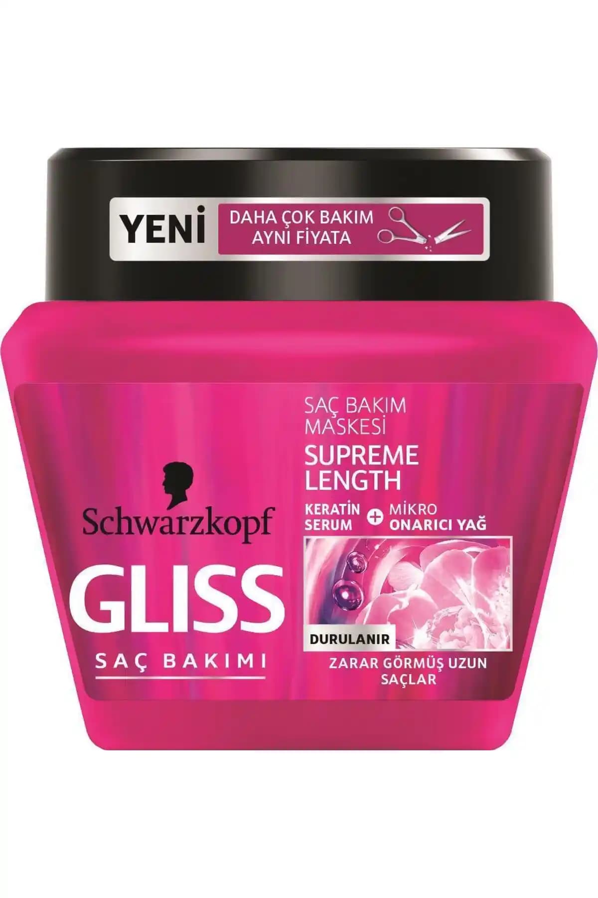 Gliss Supreme Length Saç Maskesi ile Saçlarınızı Güçlendirin ve Parlaklık Kazanın