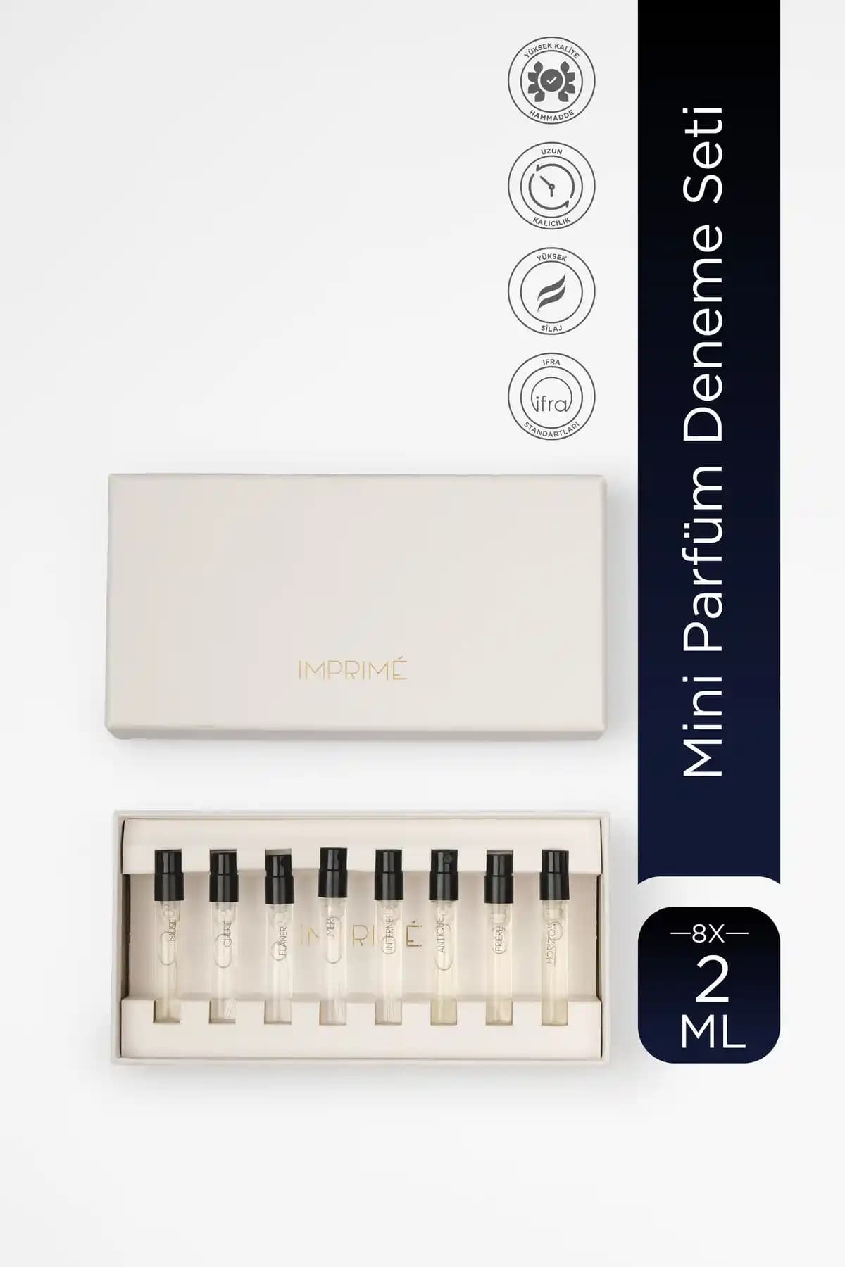 Imprime Mini Parfüm Deneme Seti ile Kendi Kokunuzu Keşfedin ve Geniş Koku Seçeneği Sunar