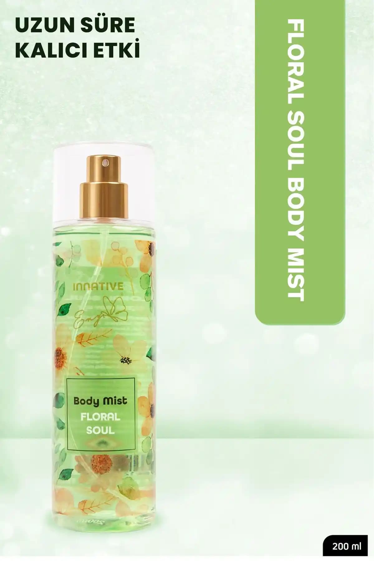 INNATIVE Elif Nur Yel Eny Body Mist Floral Soul: Çiçeksi ve Ferahlatıcı Günlük Parfüm