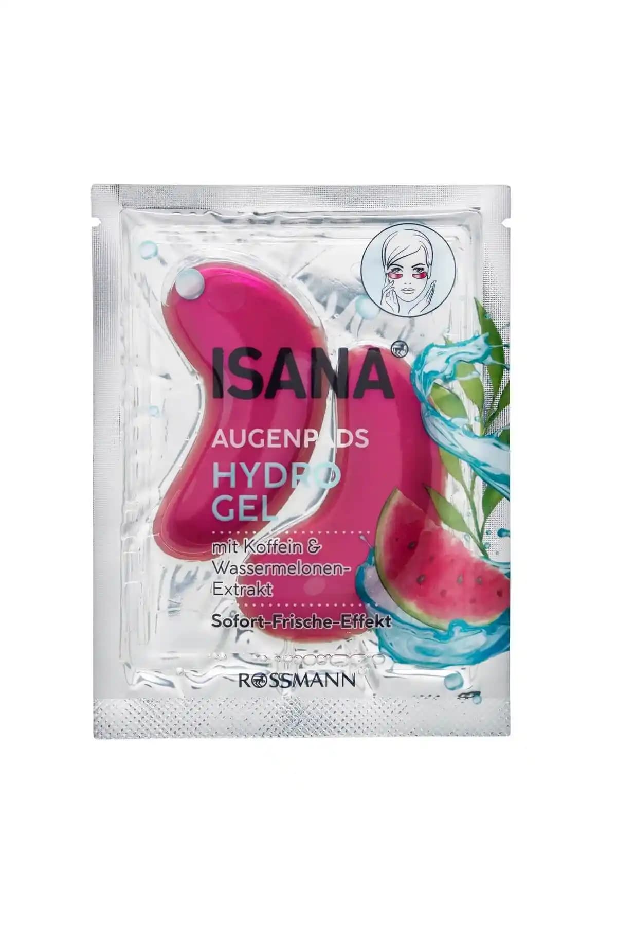 ISANA Göz Altı Pedi Hidrojel Kafein ve Karpuz ile Göz Çevresi Bakımı