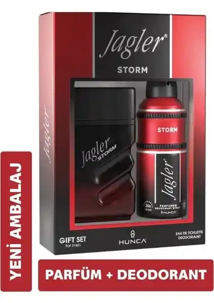 Jagler Storm Erkek Parfüm Seti: Ferah ve Kalıcı Kokularla Şıklık ve Güven