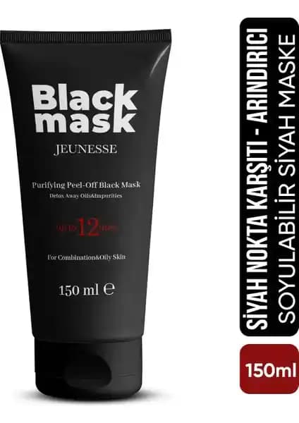 Jeunesse Siyah Maske ile Derinlemesine Temizlik ve Gözenek Sıkılaştırma Çözümü