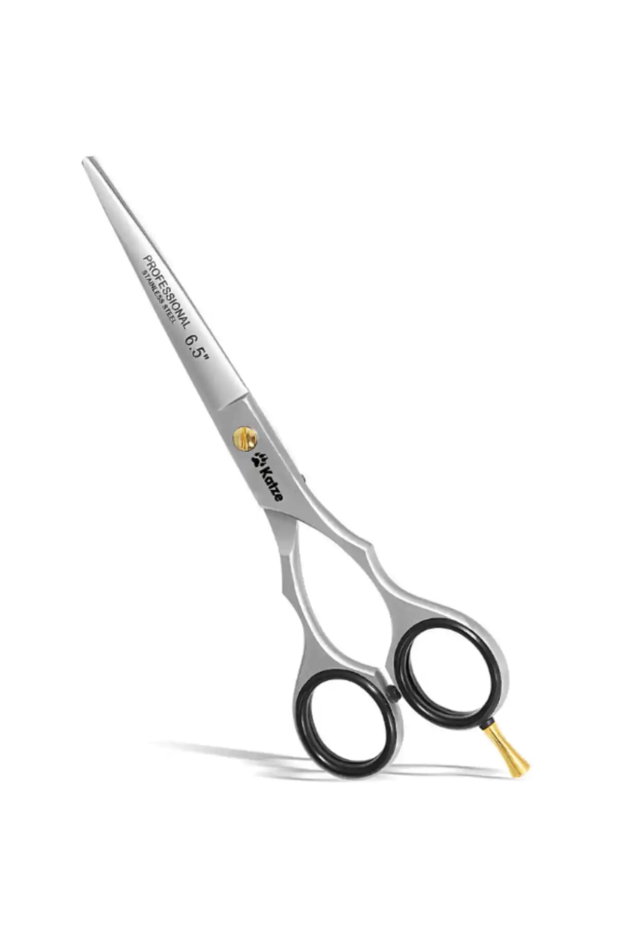 Katze Solingen 6.5 İnç Profesyonel Çelik Kuaför Makası Güçlü Kesim ve Ergonomik Tasarım