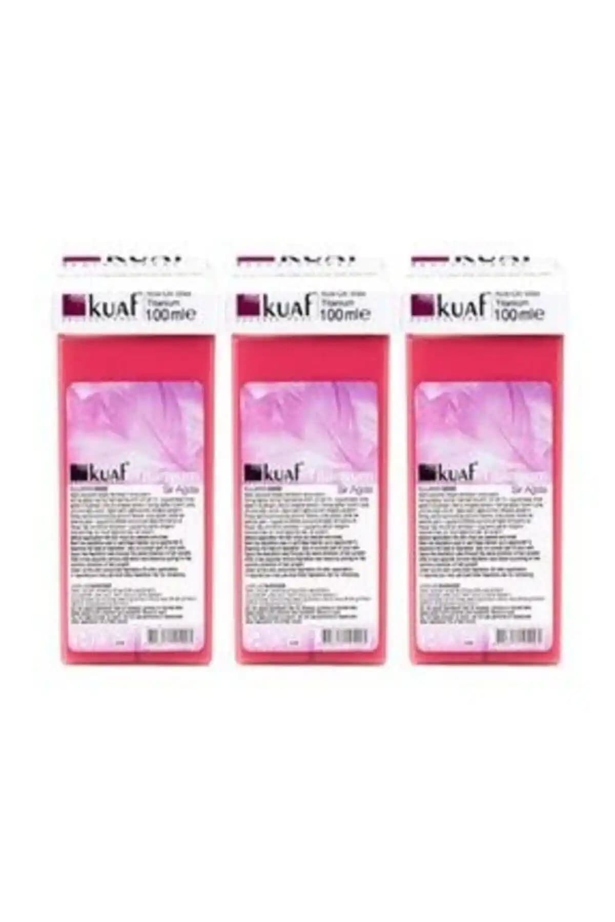 Kuaf Kartuş Ağda 3’lü Set Titanyum: Etkili ve Pratik Ağda Deneyimi Sağlayan Ürün