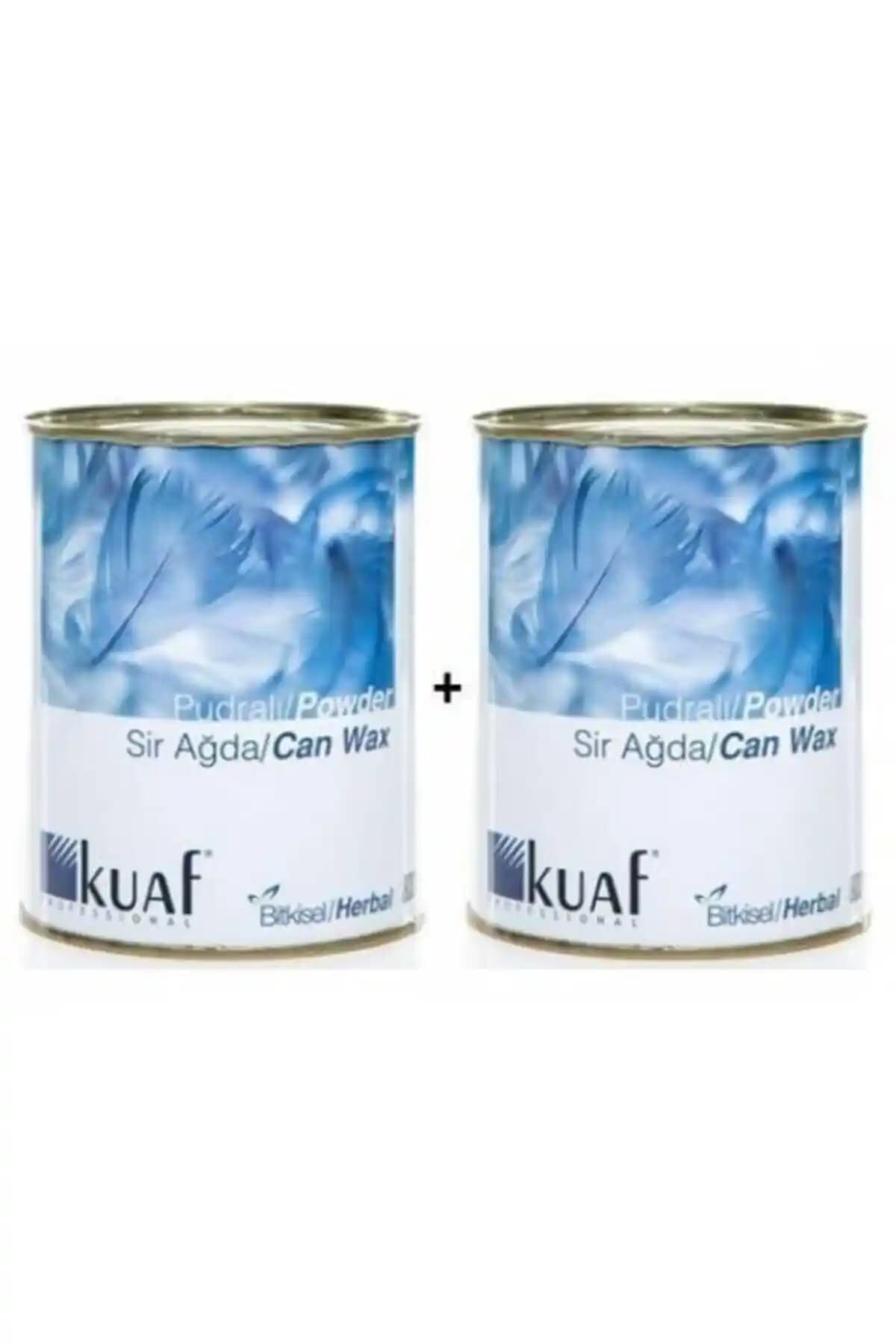 Kuaf Pudralı Kavanoz Sir Ağda Organik İçeriklerle Pratik ve Hijyenik Kullanım