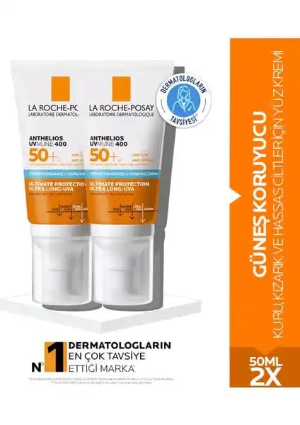 La Roche-Posay Anthelios Uvmune 400 SPF 50+ Güneş Kremi: Hassas ve Kuru Ciltler İçin Yüksek Koruma