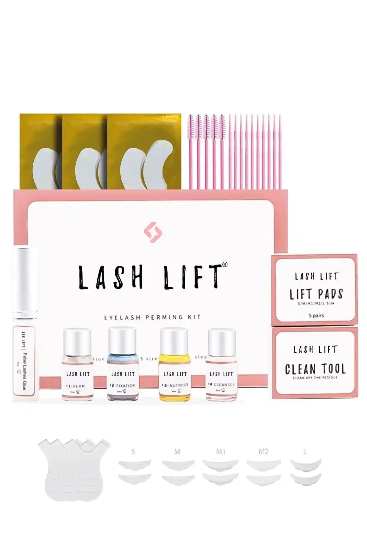 Lash Lift Lash Lıft® Kirpik Lifting Seti: Doğal ve Uzun Süre Kalıcı Kirpik Kıvırma Çözümü