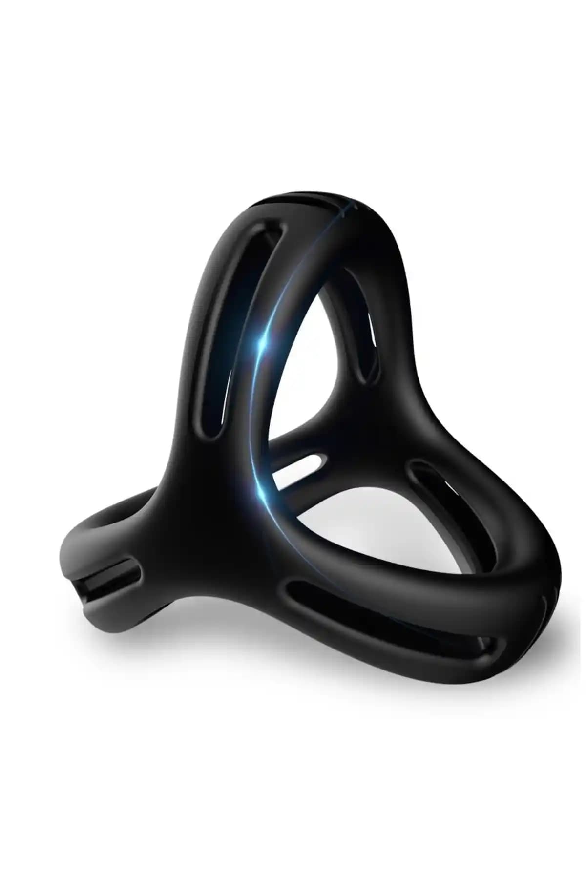 Lolita Shop Elastik Silikon Penis ve Testis Halkası Güvenli ve Dayanıklı Tasarım