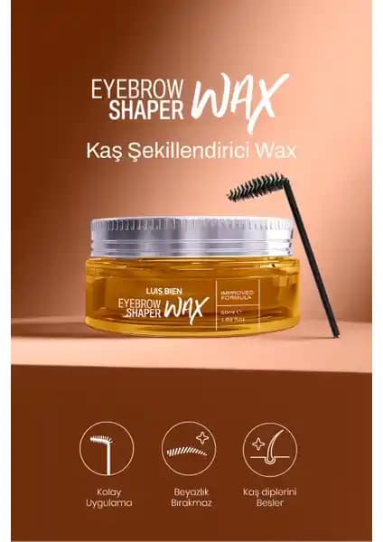 Luis Bien 50 ml Kaş Şekillendirici Wax ile Doğal ve Kalıcı Kaş Bakımı