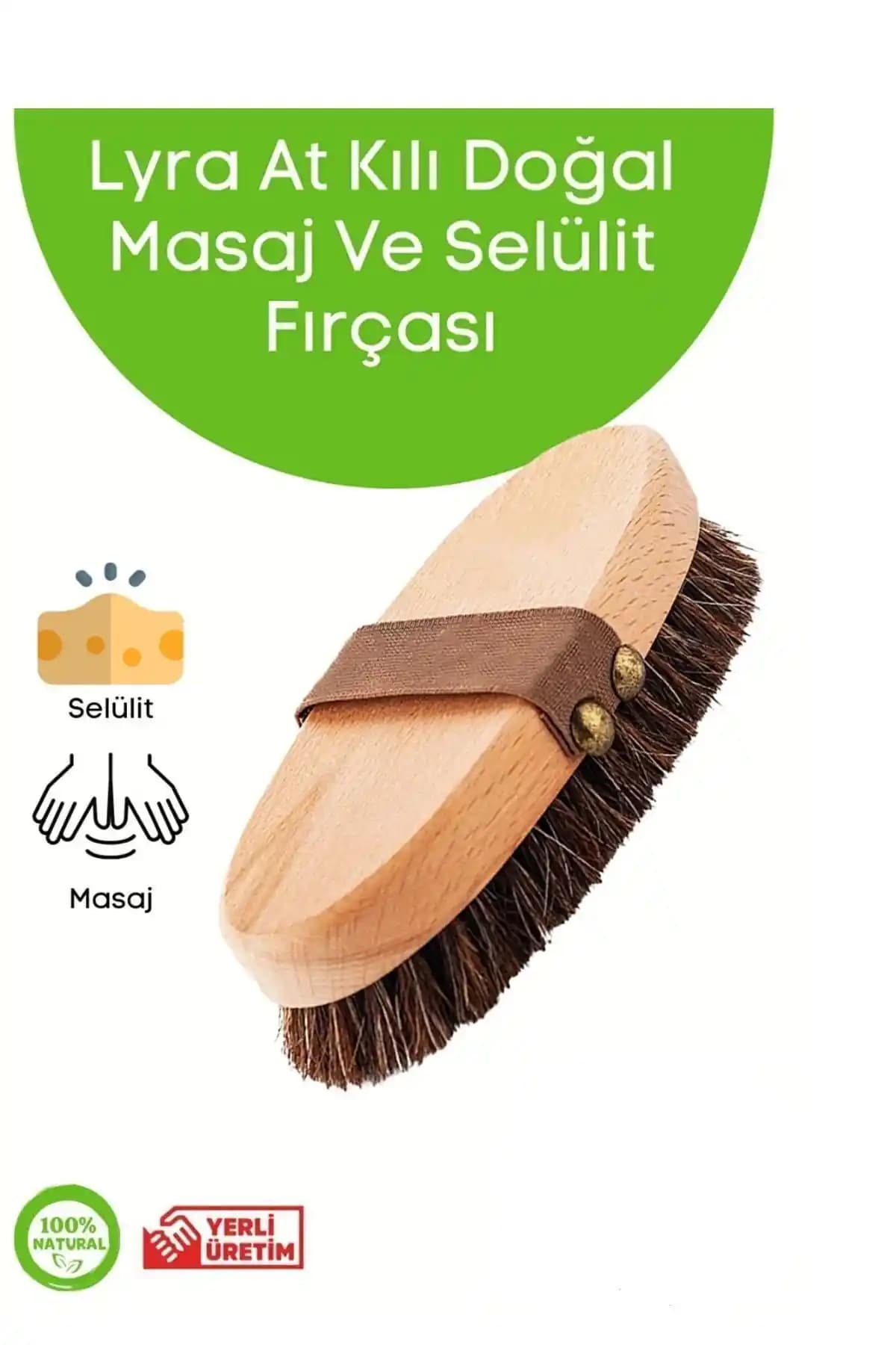 Lyra At Kılı Doğal Masaj ve Selülit Fırçası ile Etkili ve Doğal Cilt Bakımı Yöntemleri