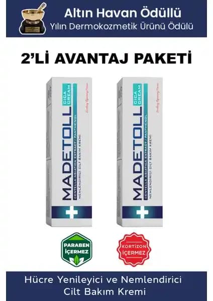 Madetoll Cilt Bakım Kremi 2'li: Doğal ve Etkili Cilt Onarıcı Krem Özellikleri ve Kullanımı