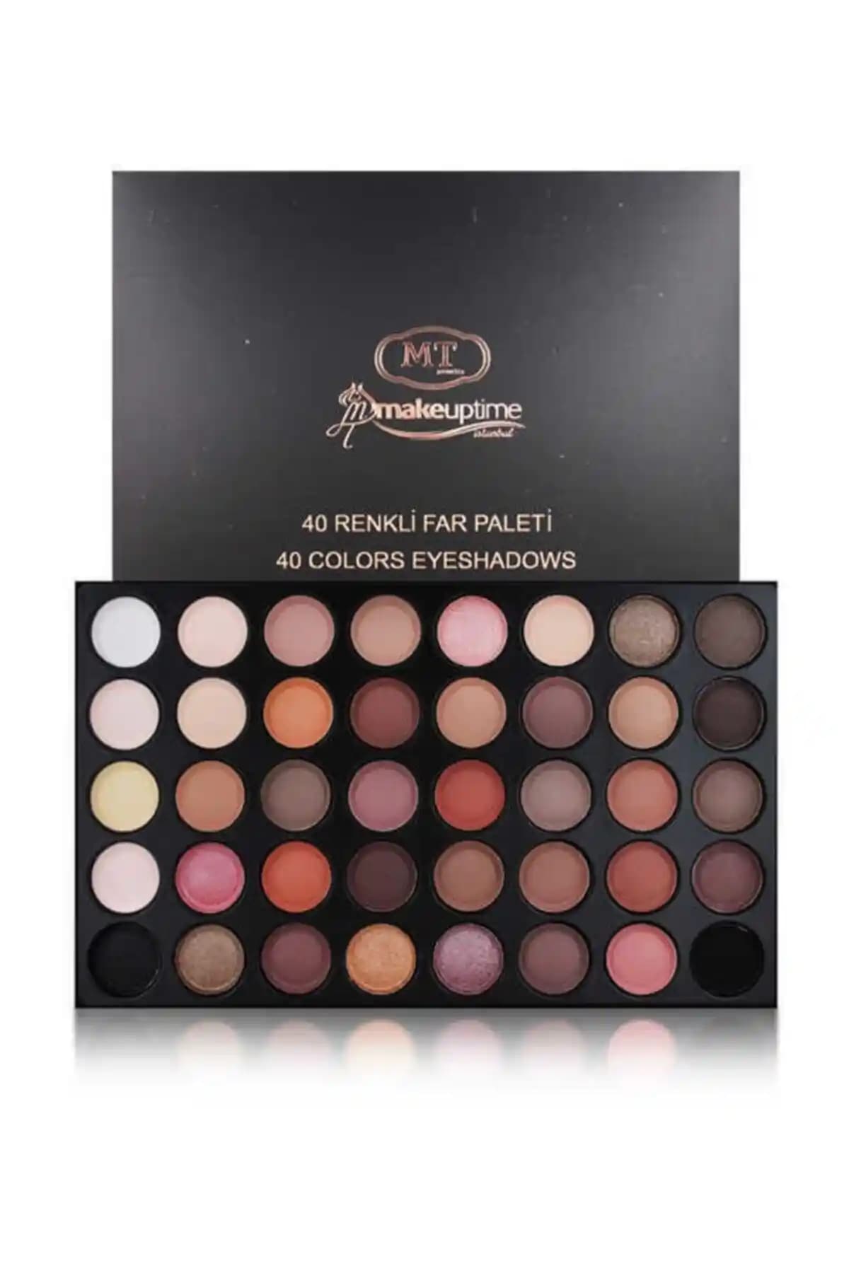 Makeuptime 40'lı Far Paleti: Göz Makyajında Geniş Renk Seçenekleri ve Kullanım Kolaylığı