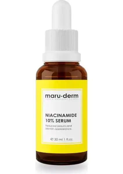 Maru.derm Niacinamide %10 + Hyalüronik Asit + Panthenol Serumu İncelemesi ve Faydaları