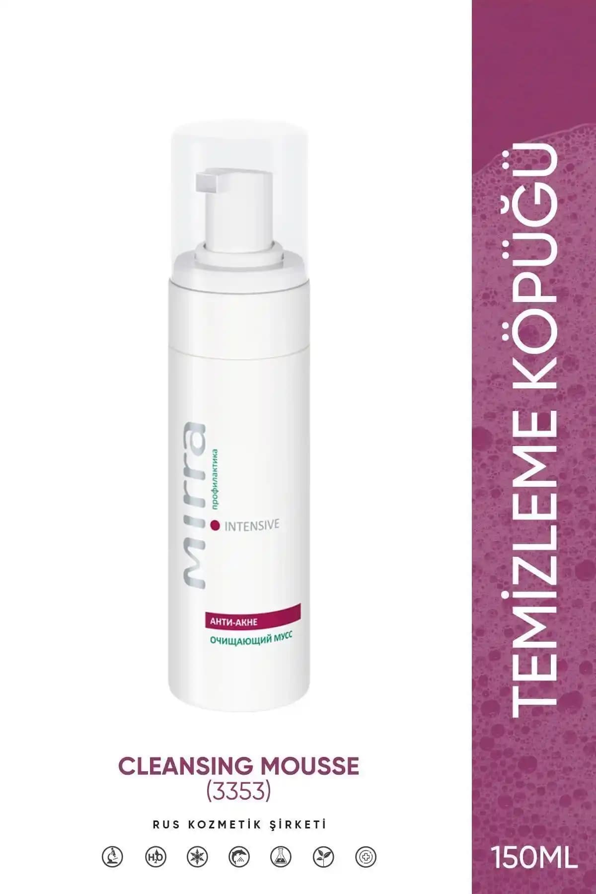 Mirra Cleansing Mousse: Yağlı ve Akne Eğilimli Ciltler İçin Nazik ve Etkili Temizlik Çözümü