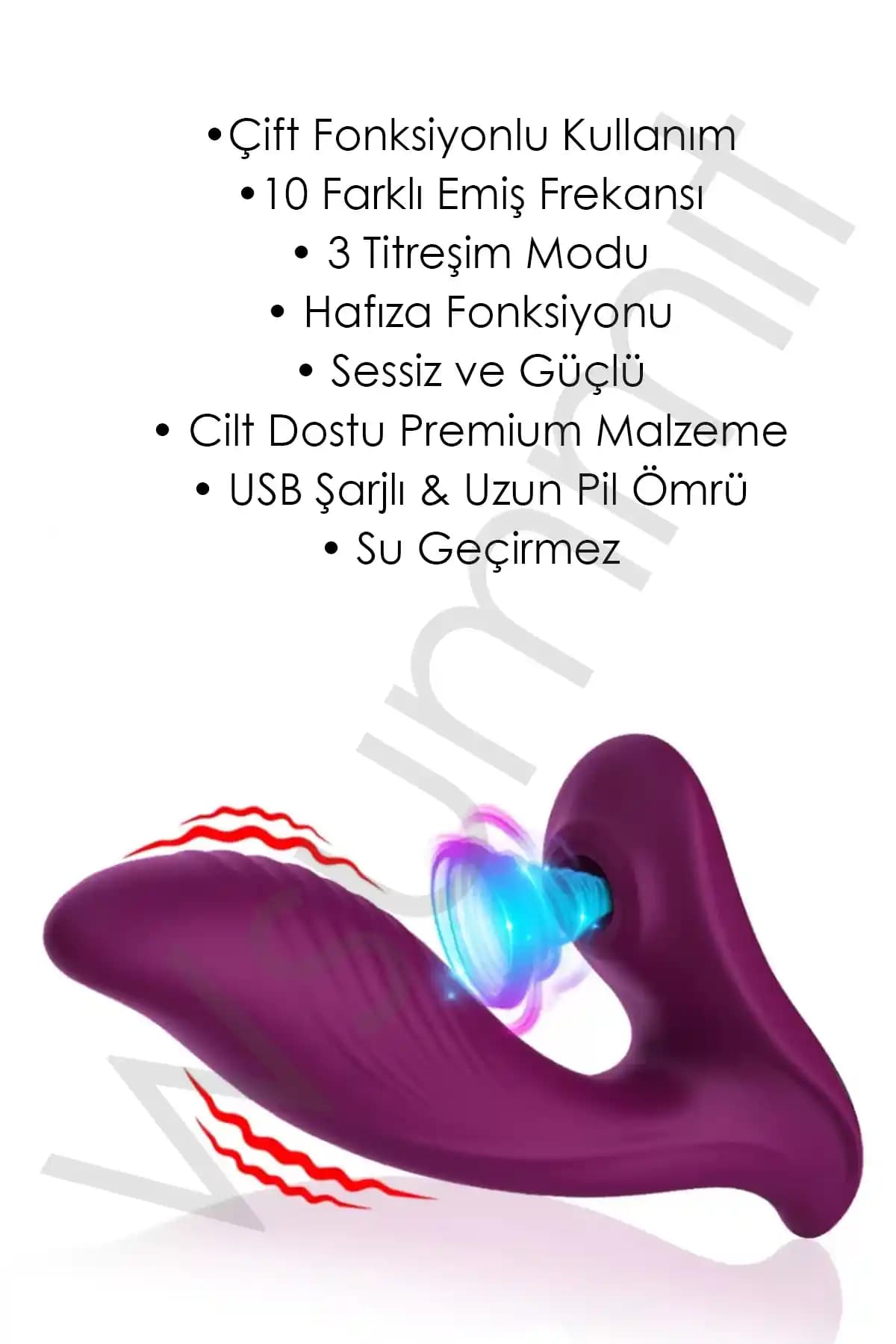Modern Kadınlar İçin Wsummıt Şarjlı 2’si 1 Arada Güçlü Vibratör Özellikleri ve Kullanım Avantajları