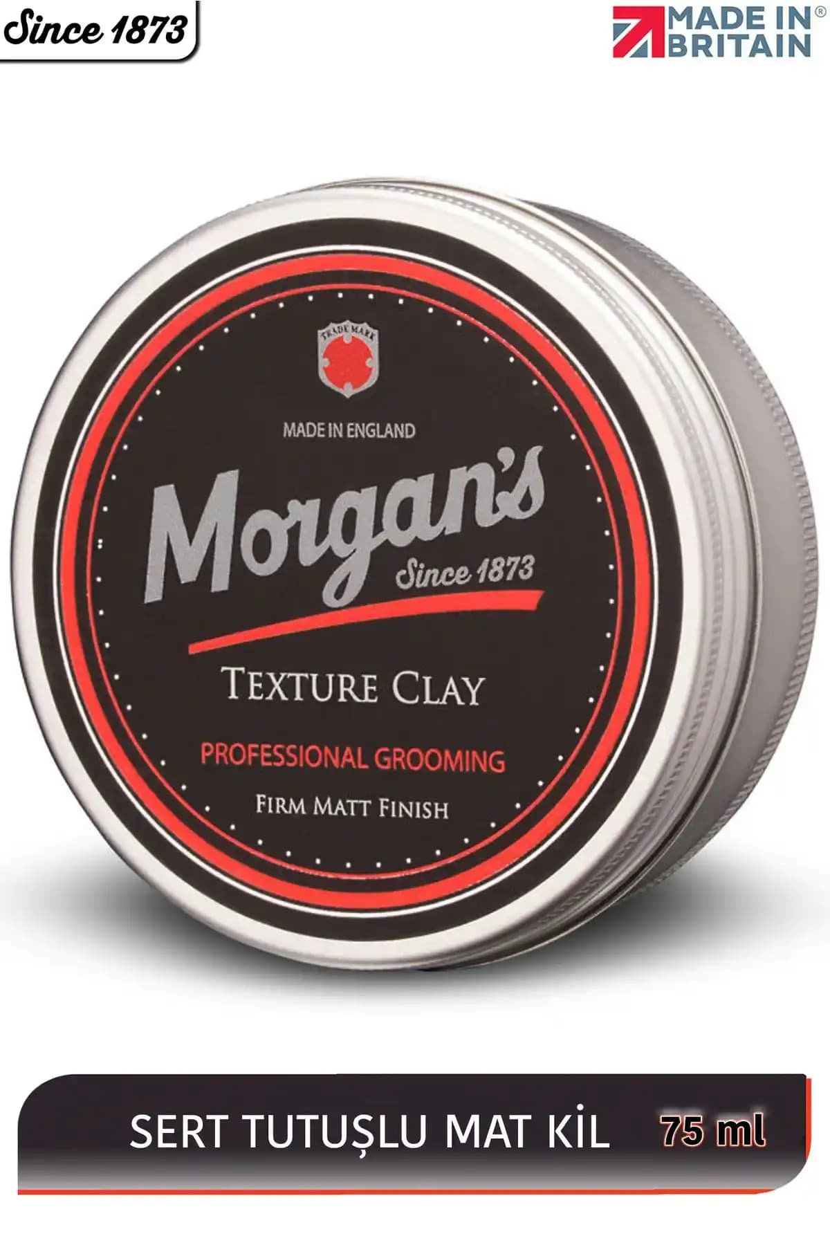 Morgan's Texture Clay: Güçlü Tutucu ve Doğal Görünüm Sağlayan Kuru Saçlar İçin Şekillendirme Ürünü