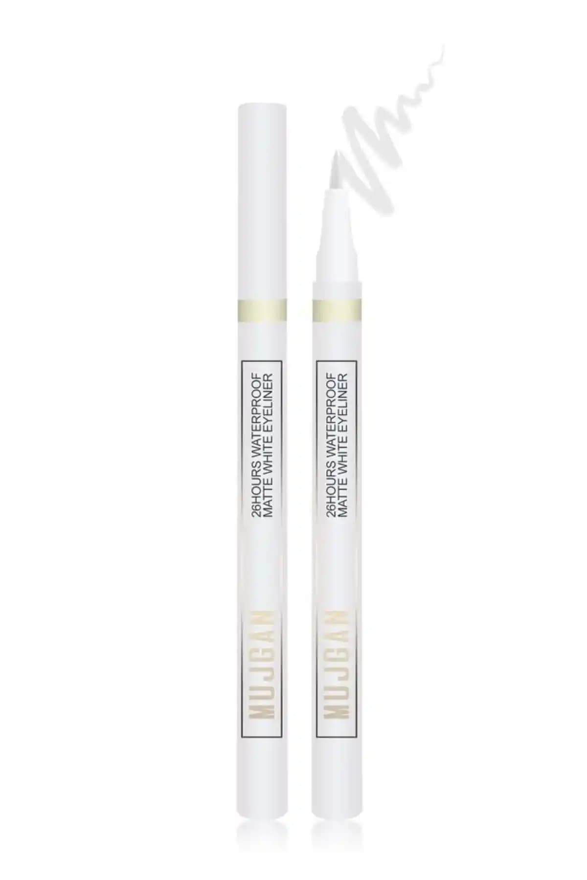 MUJGAN Beyaz Kalem Eyeliner ile Doğal ve Kalıcı Göz Makyajı Deneyimi