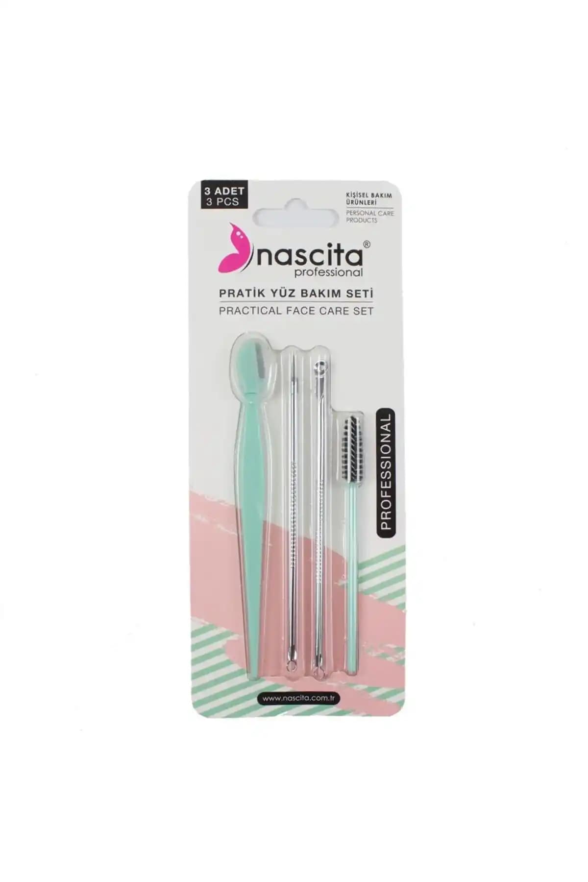 Nascita Pratik Yüz Bakım Seti: Çok Fonksiyonlu ve Hijyenik Cilt Bakım Çözümü