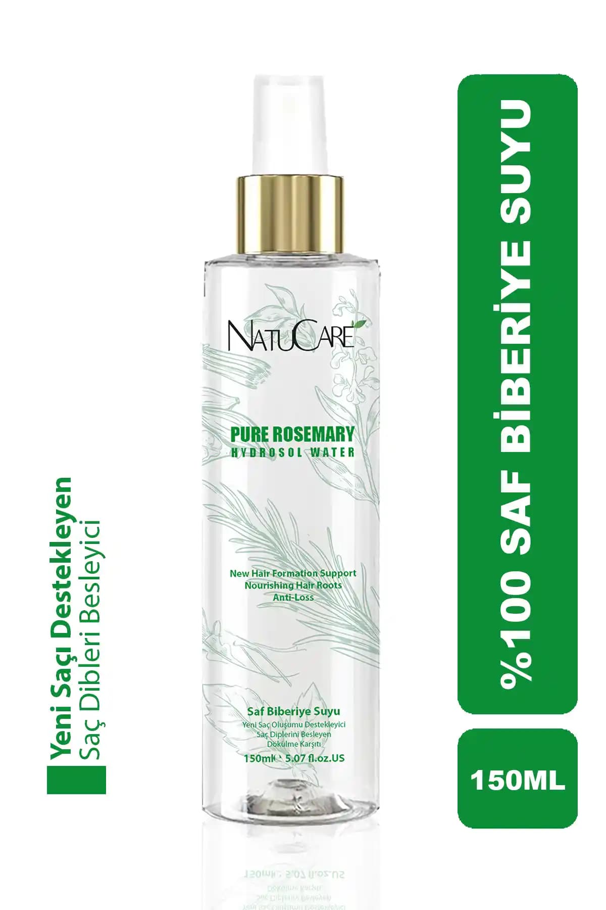 NatuCare Biberiye Suyu ile Saç ve Cilt Bakımında Doğal Çözüm ve Faydaları