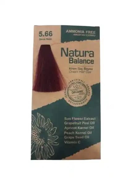 Natura Balance Şarap Kızılı Krem Saç Boyası: Doğal ve Kalıcı Renk Seçeneği