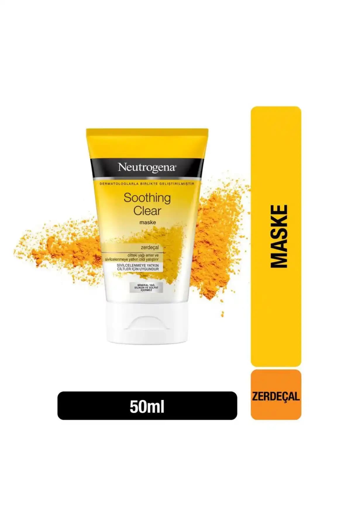 Neutrogena Soothing Clear Zerdeçallı Yüz Maskesi: Doğal ve Ferahlatıcı Cilt Bakımı Ürünü