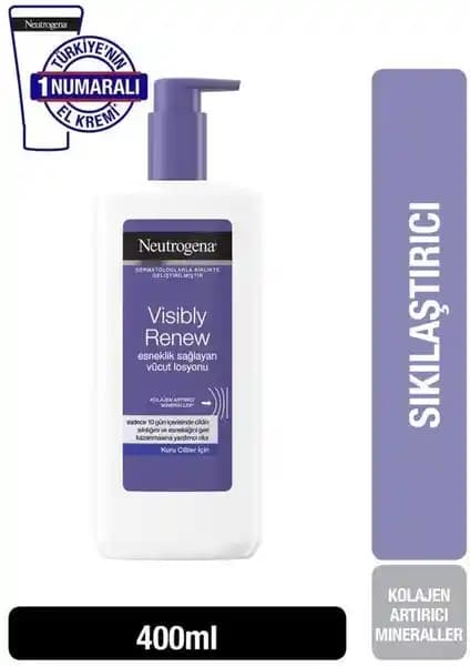 Neutrogena Visibly Renew Kuru Ciltler İçin Vücut Losyonu: Nemlendirme ve Sıkılaştırıcı Özellikler
