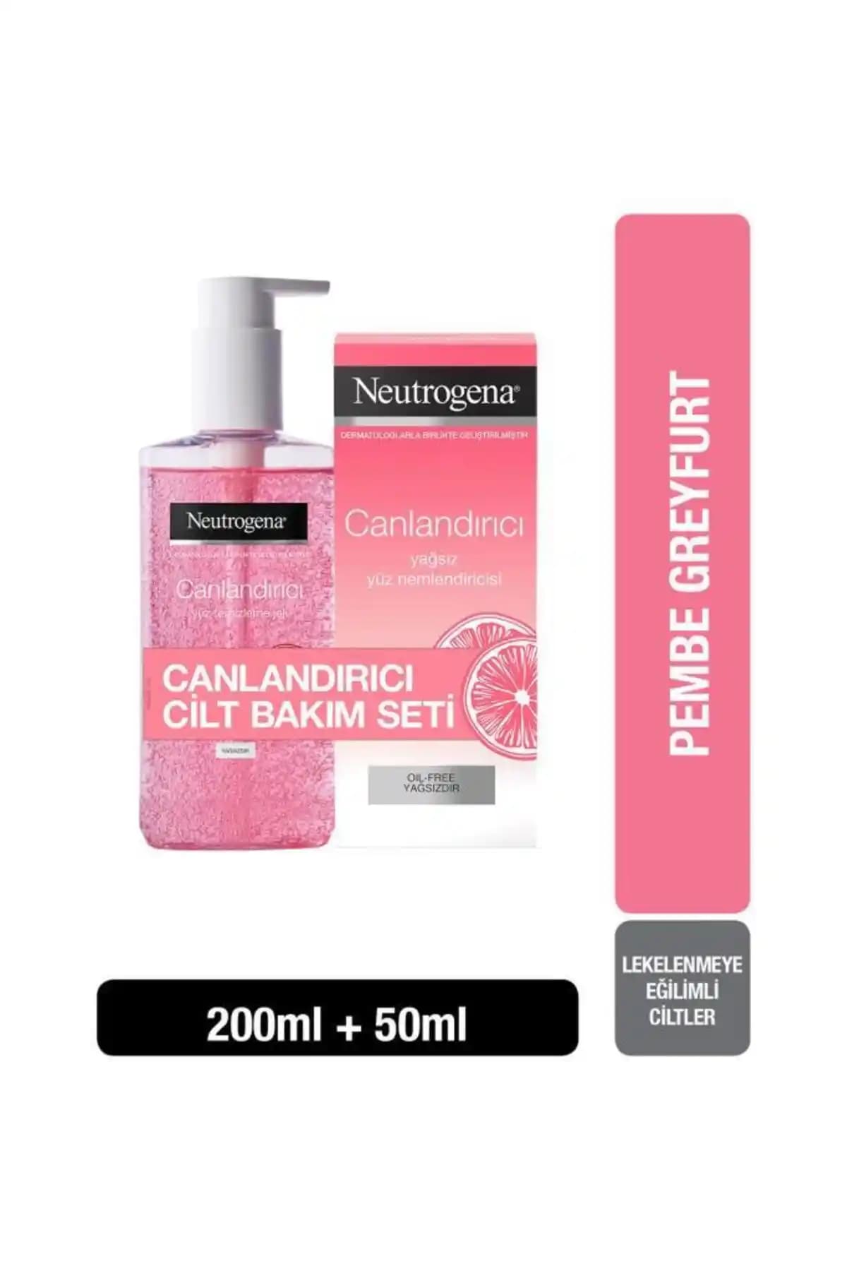 Neutrogena Yüz Temizleme Jeli ve Yağsız Nemlendirici Ürünleri Cilt Bakımında Yeni Dönem