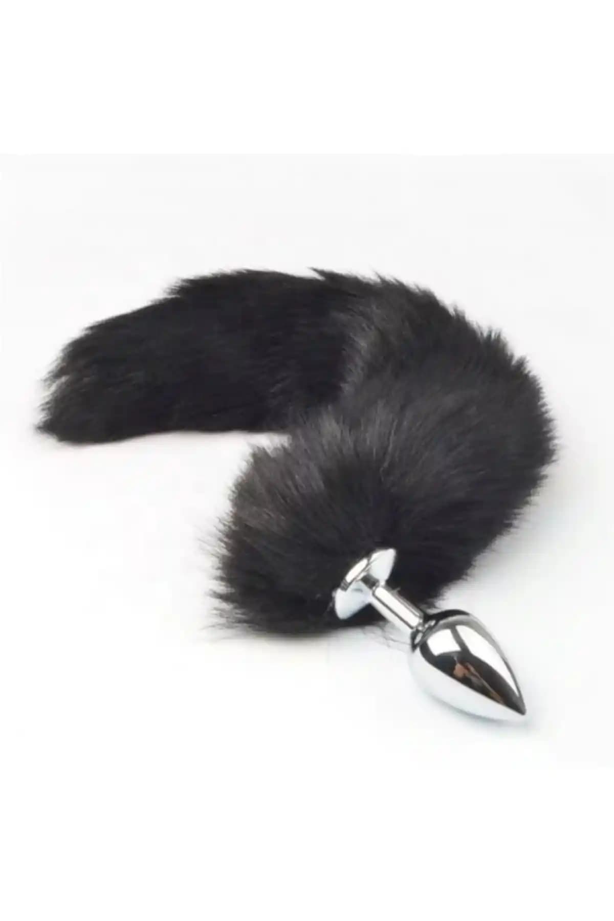 Night Blue Tilki Kuyruğu Anal Plug Siyah: Güvenli ve Konforlu Kullanım İçin Uygun Tasarım