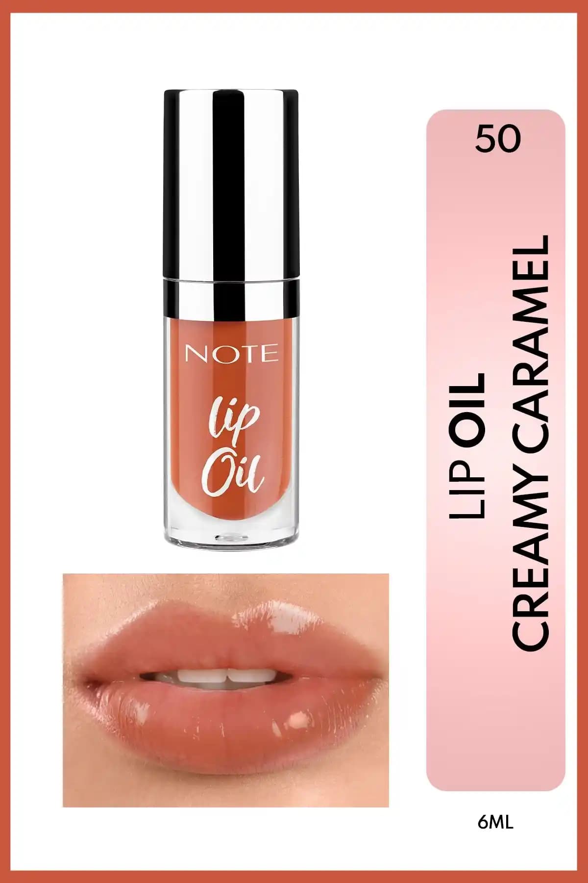 Note Cosmetics Lip Oil Dudaklara Bakım ve Parlaklık Sağlayan Doğal Dudak Yağı
