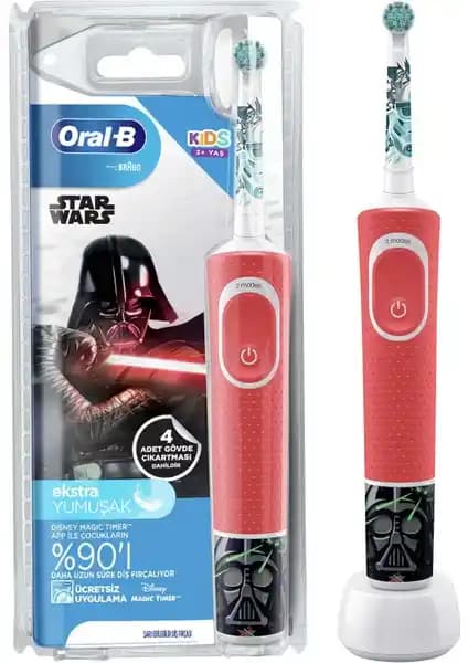 Oral-B D100 Vitality Star Wars Çocuklar İçin Şarj Edilebilir Diş Fırçası