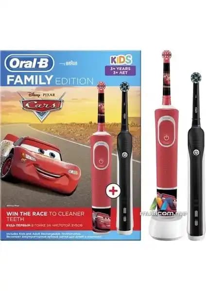 Oral-B Family Edition D16 Pro-Care 700 ve D100 Cars Şarjlı Diş Fırçası Aileler İçin Güçlü ve Etkili Temizlik Çözümü