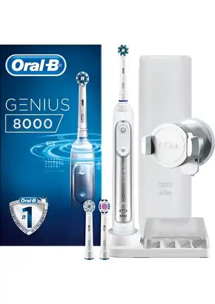 Oral-B Genius 8000 Şarj Edilebilir Diş Fırçası: Gelişmiş Temizlik ve Akıllı Özellikler