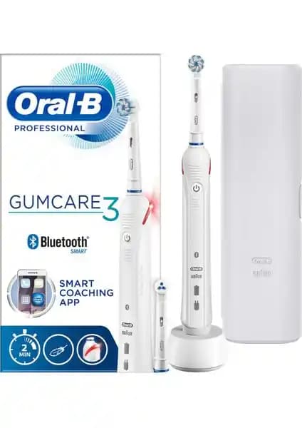 Oral-B Gumcare 3 Smart Şarj Edilebilir Diş Fırçası: Gelişmiş Temizlik ve Sağlık Özellikleri