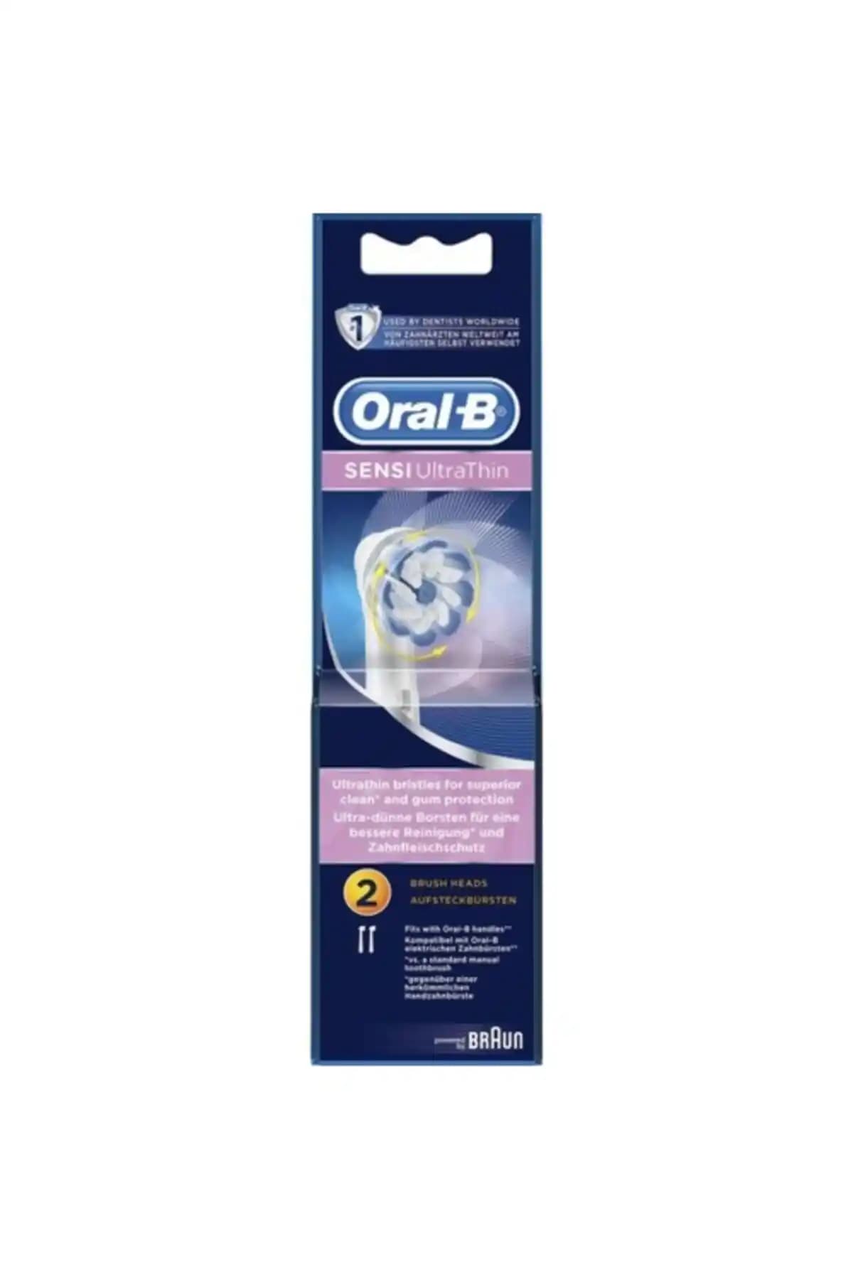 Oral-B Sensi UltraThin Yedek Başlıklar: Hassas Dişler ve Diş Eti İçin Güvenli Temizlik Çözümü