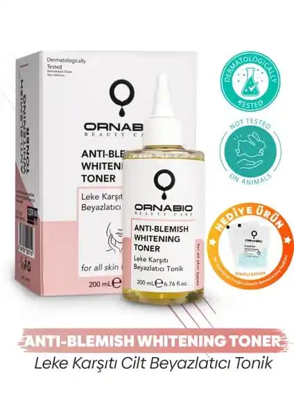 Ornabio Glycolic Cilt Beyazlatıcı Tonik: Leke Azaltıcı ve Parlaklık Artırıcı Cilt Bakım Ürünü