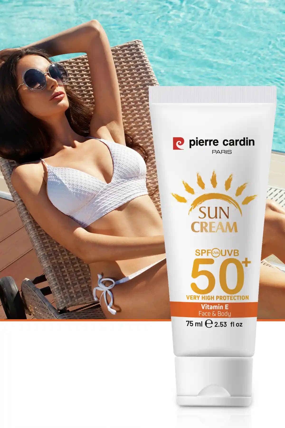 Pierre Cardin Koruyucu Güneş Kremi 50+ SPF ile Güvenli Güneş Koruması Sağlayın