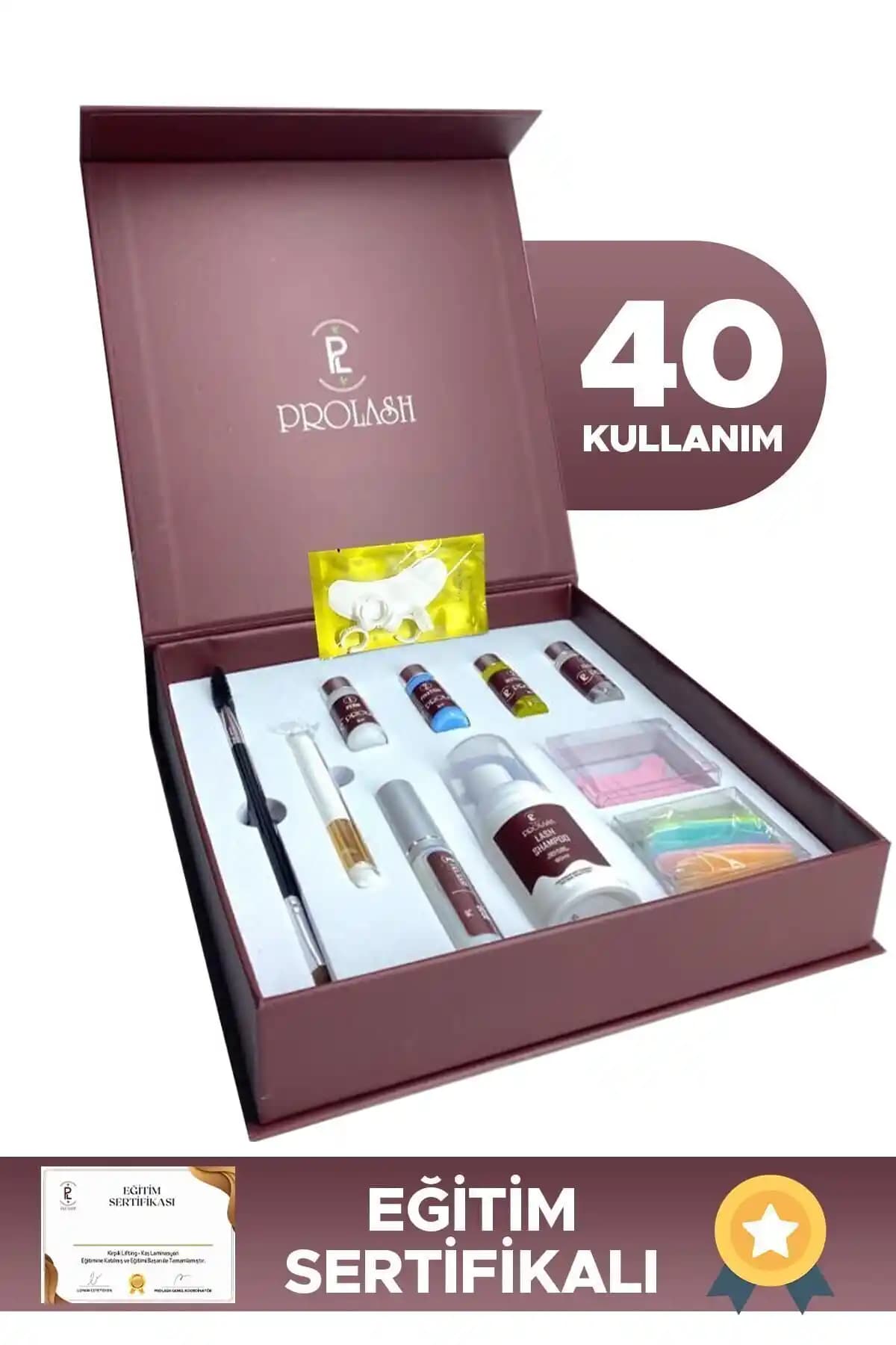 Prolash Kirpik Lifting ve Kaş Laminasyonu Seti Profesyonel Kullanım İçin Güvenilir ve Uzun Süreli Sonuçlar