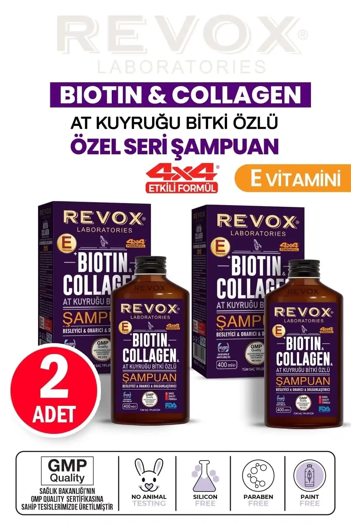 Revox Biotin Collagen At Kuyruğu Bitki Özlü Dökülme Karşıtı Şampuan İncelemesi ve Kullanıcı Yorumları