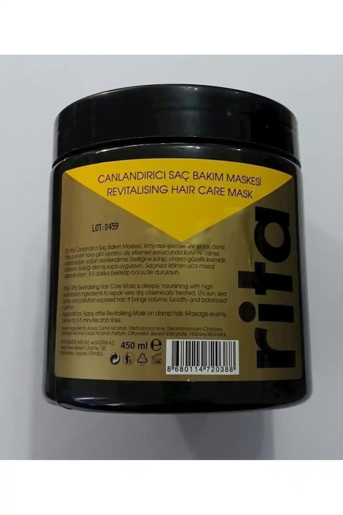 Rita Saç Bakım Maskesi: Güçlü ve Parlak Saçlar İçin Etkili Çözüm