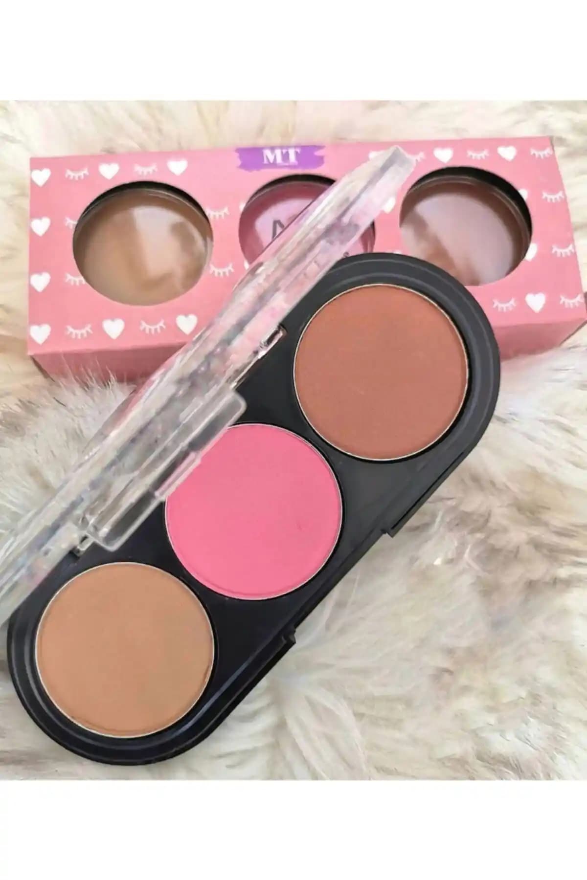 Roesıa Rose Cosmetics Rose Makeuptıme 3'lü Mat Allık Paleti ile Doğal ve Şık Makyaj Deneyimi