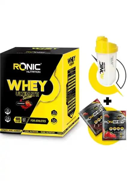Ronic Nutrition Whey Ultimate Protein Tozu: Yüksek Kaliteli Kas Gelişimi ve Enerji Destekleri