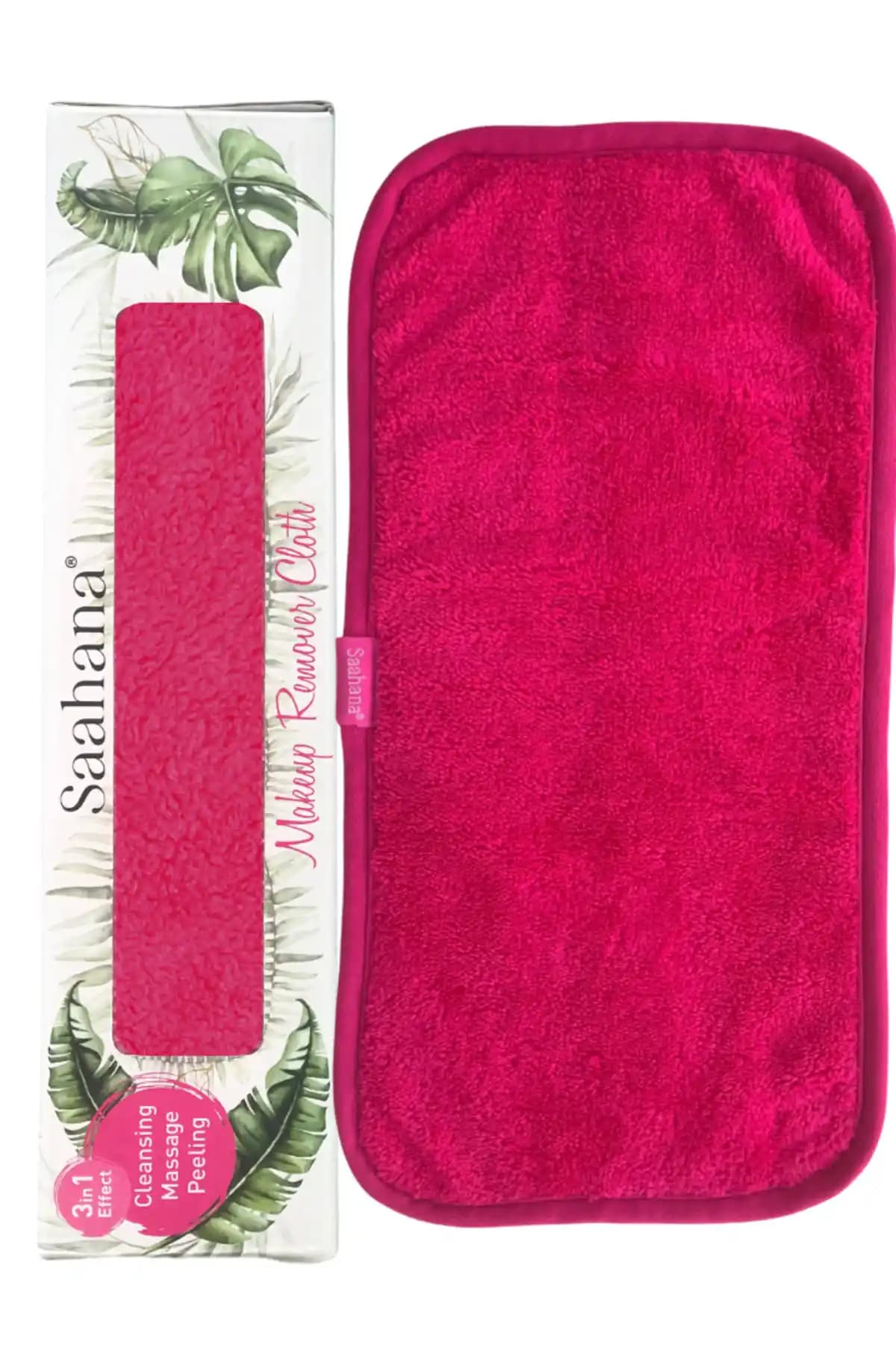 Saahana Tekrar Kullanılabilir Makyaj ve Yüz Temizleme Havlusu Doğal ve Ekolojik Cilt Bakımı Çözümü