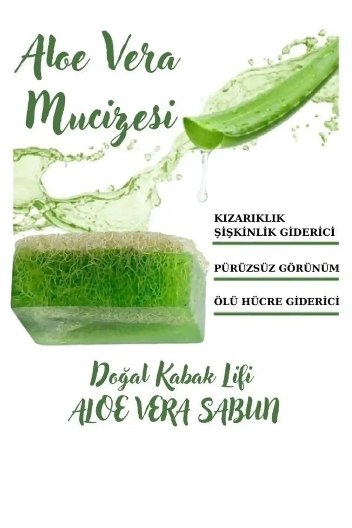 Sabun Filozofu Aloe Vera Kabak Lifli Sabun: Doğal İçeriklerle Cilt Temizliği ve Bakımı