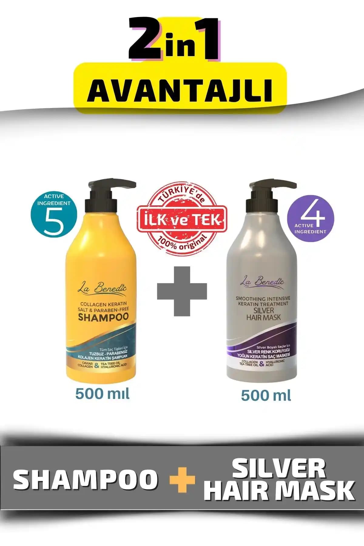 Saç Sağlığını Koruyan La Benedic AVANTAJLI İKİLİ Seti ile Güzelliğinize Yeni Bir Dokunuş