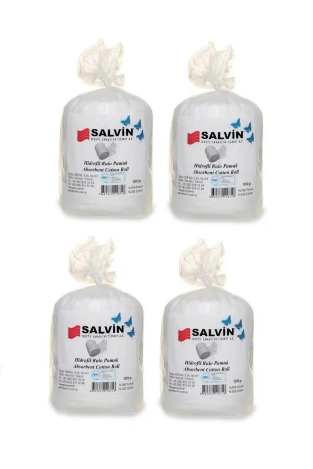 Salvin Hidrofil Rulo Pamuk 1 Kg: Sağlık ve Hijyen İçin Güvenilir Temizlik Malzemesi