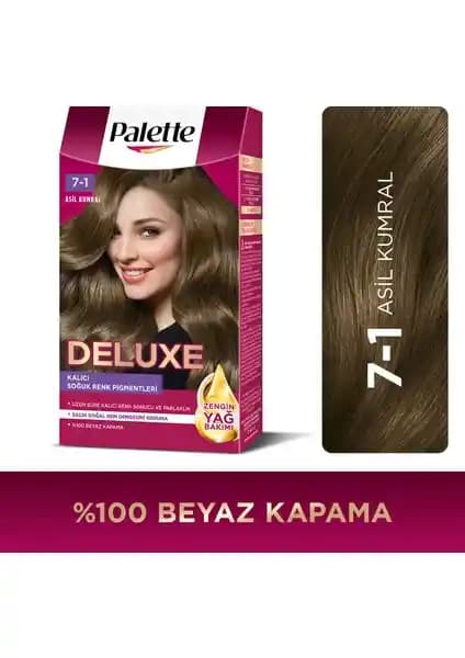 Schwarzkopf Palette Deluxe Yoğun Renkler 7-1 Asil Kumral Saç Boyası Özellikleri ve Kullanım Rehberi